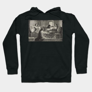 Cairo harem illustration engraving 1881 Hoodie